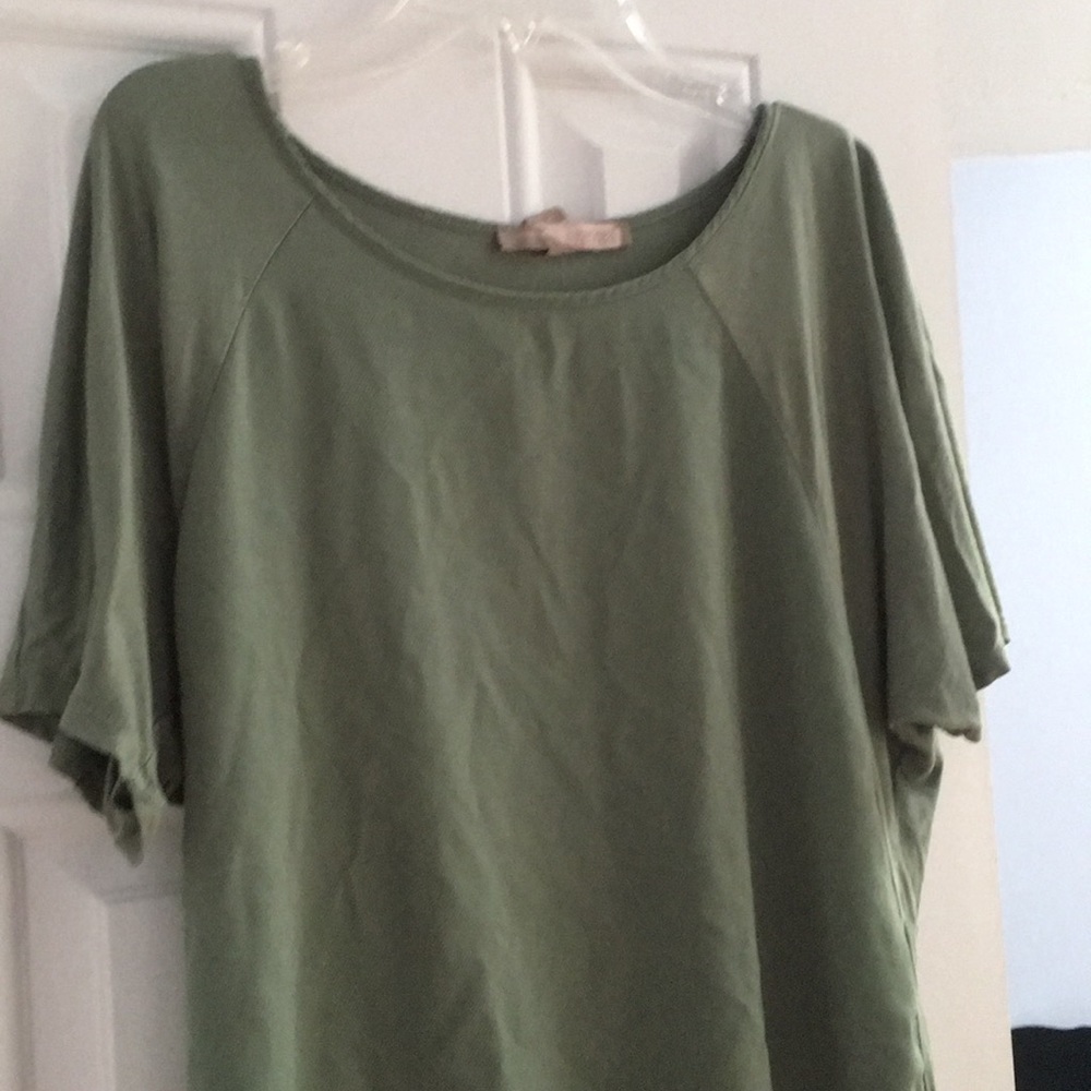 Forever 21 sage green blouse